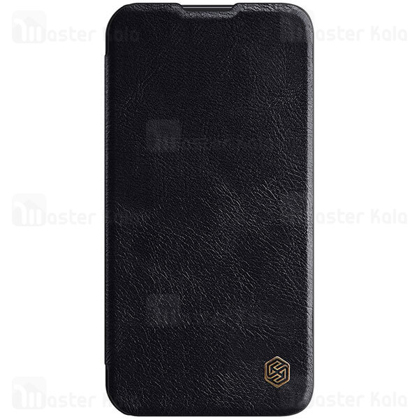 کیف چرمی نیلکین آیفون Apple iPhone 14 Plus Nillkin Qin Pro Leather Case دارای محافظ دوربین